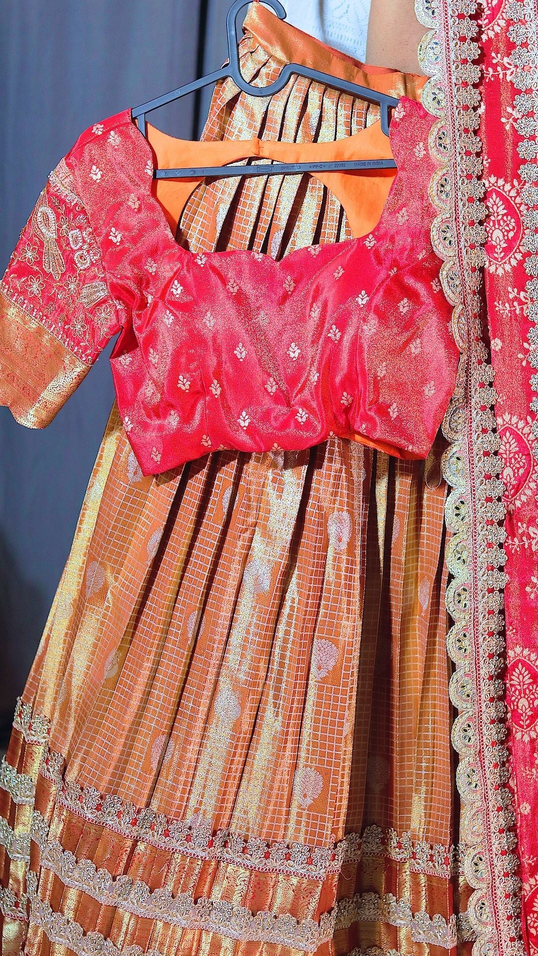 Premium Pattu Ready-Wear Half Saree