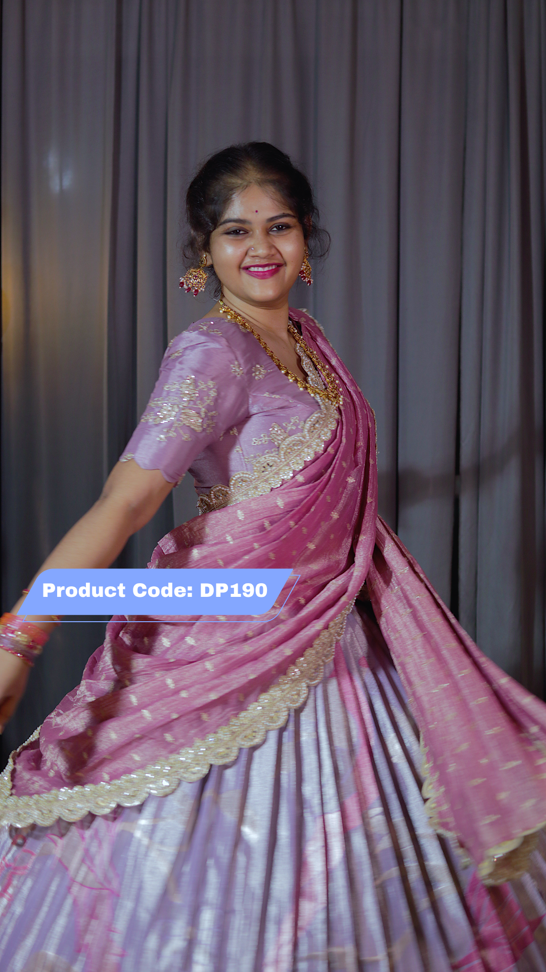 Premium Pattu Ready-Wear Half Saree