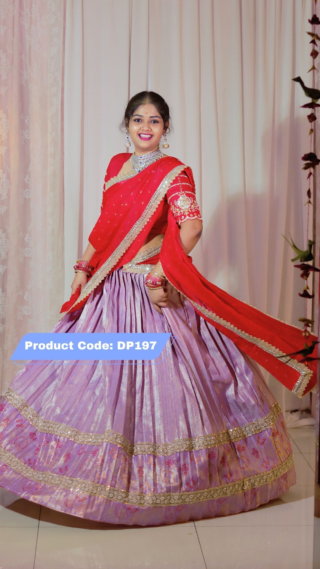 Premium Pattu Ready-Wear Half Saree