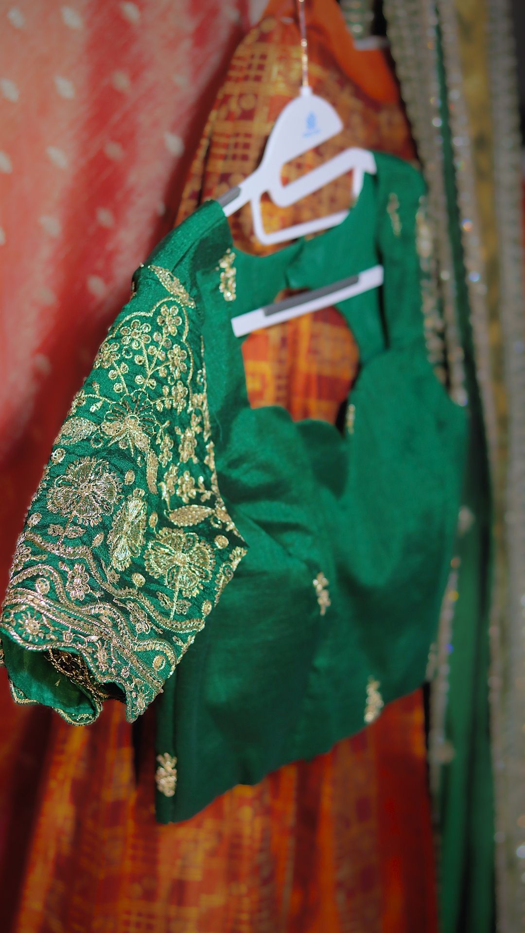 DP264 - Premium Pattu Ready-Wear Half Saree