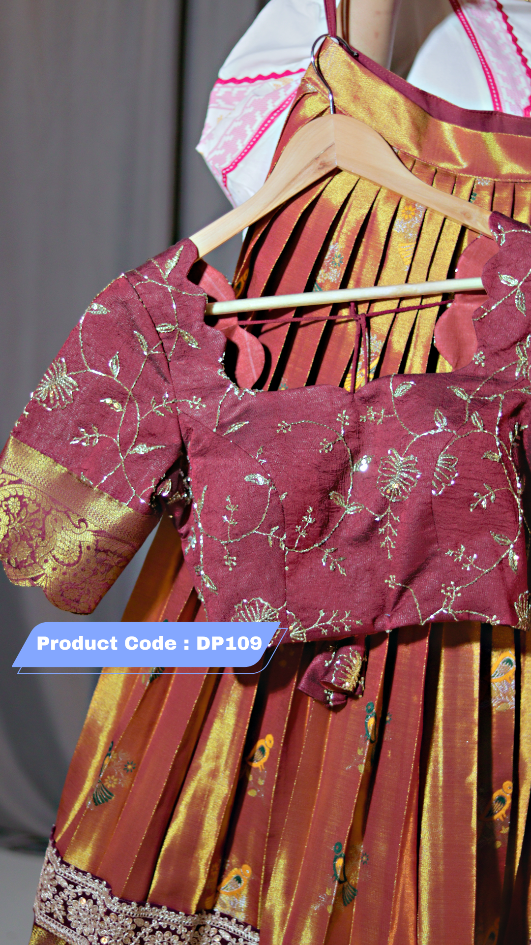 Premium Pattu Ready-Wear Half Saree