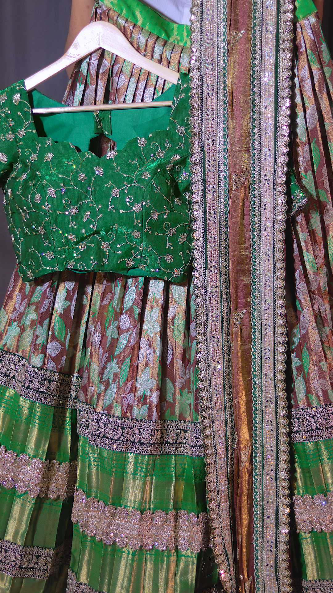 Premium Pattu Ready-Wear Half Saree