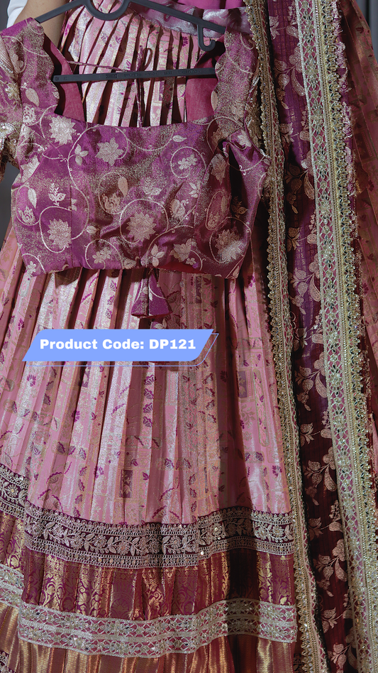 Premium Pattu Ready-Wear Half Saree