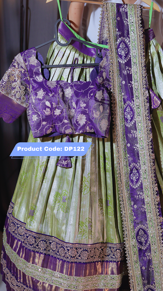 Premium Pattu Ready-Wear Half Saree