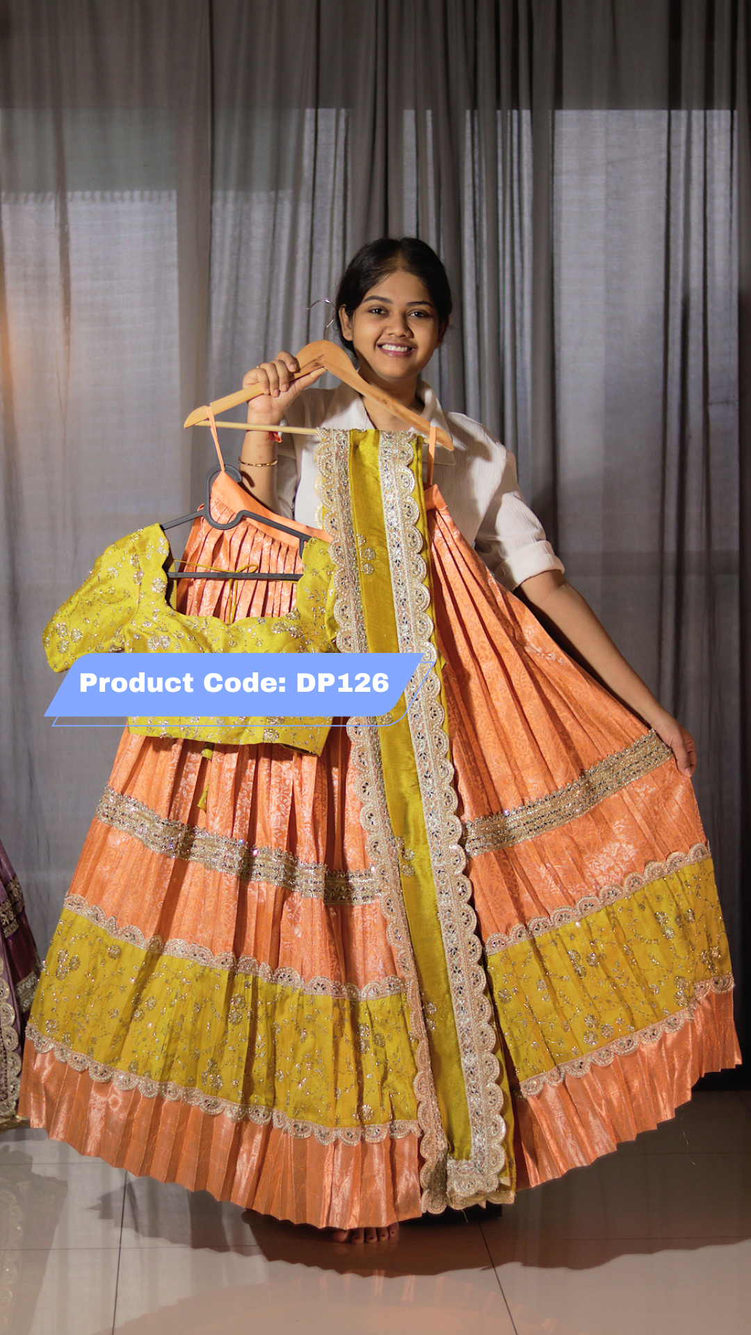 Special Premium Pattu Ready-Wear Half Saree