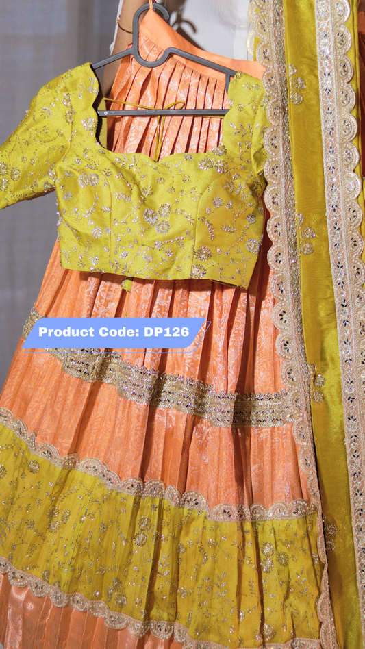 Special Premium Pattu Ready-Wear Half Saree