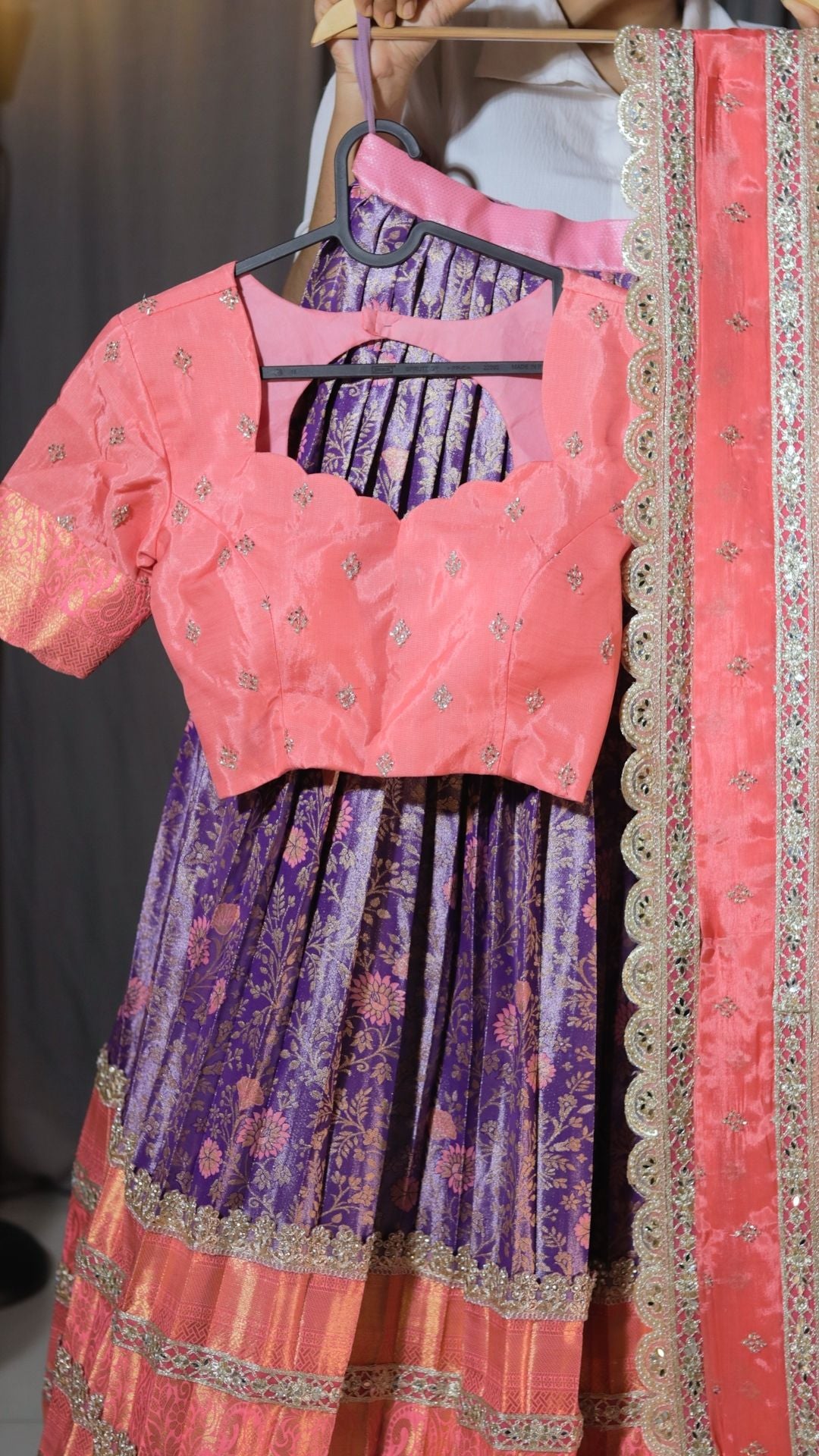 Premium Pattu Ready-Wear Half Saree