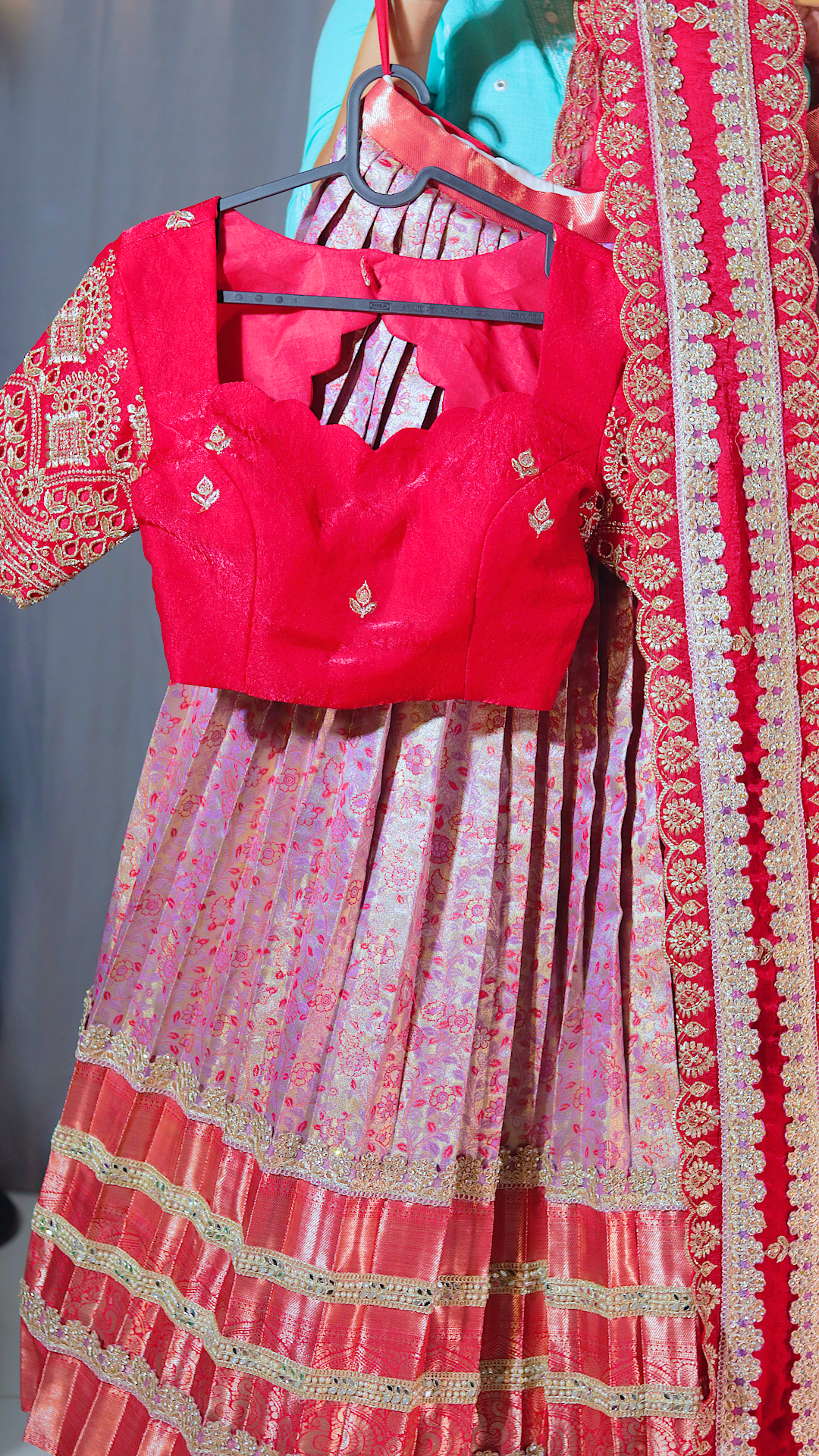 Premium Pattu Ready-Wear Half Saree
