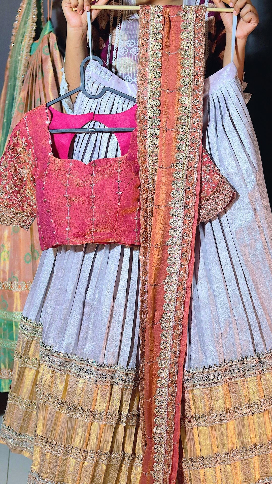 Premium Pattu Ready-Wear Half Saree