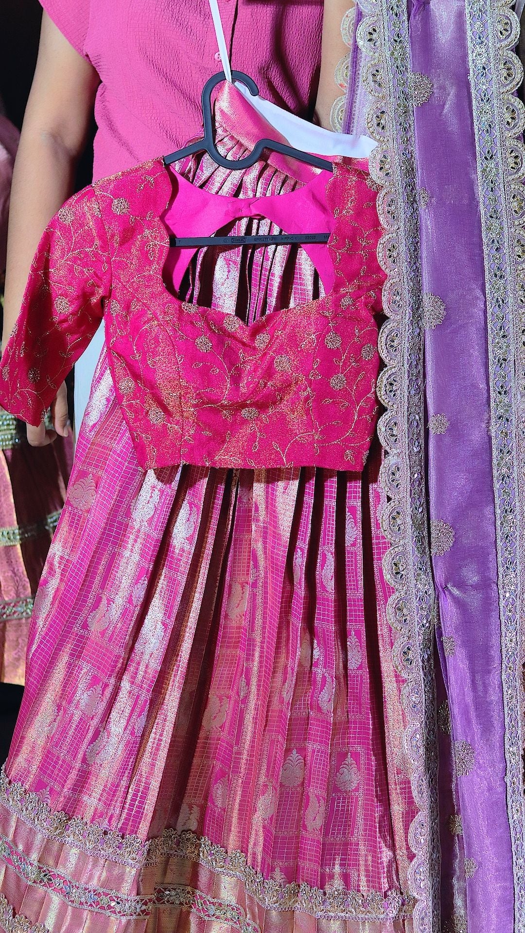 Premium Pattu Ready-Wear Half Saree