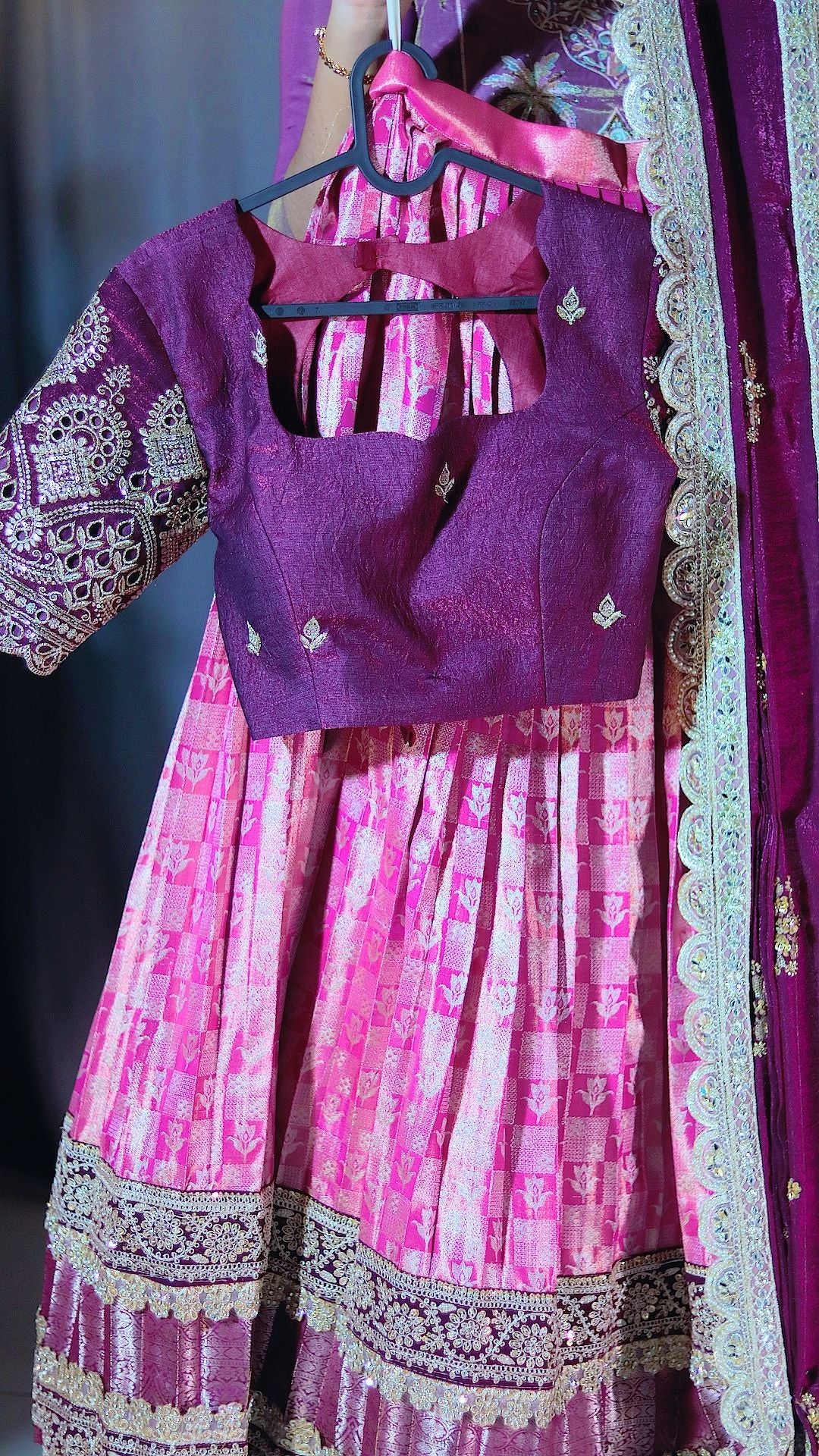 Premium Pattu Ready-Wear Half Saree