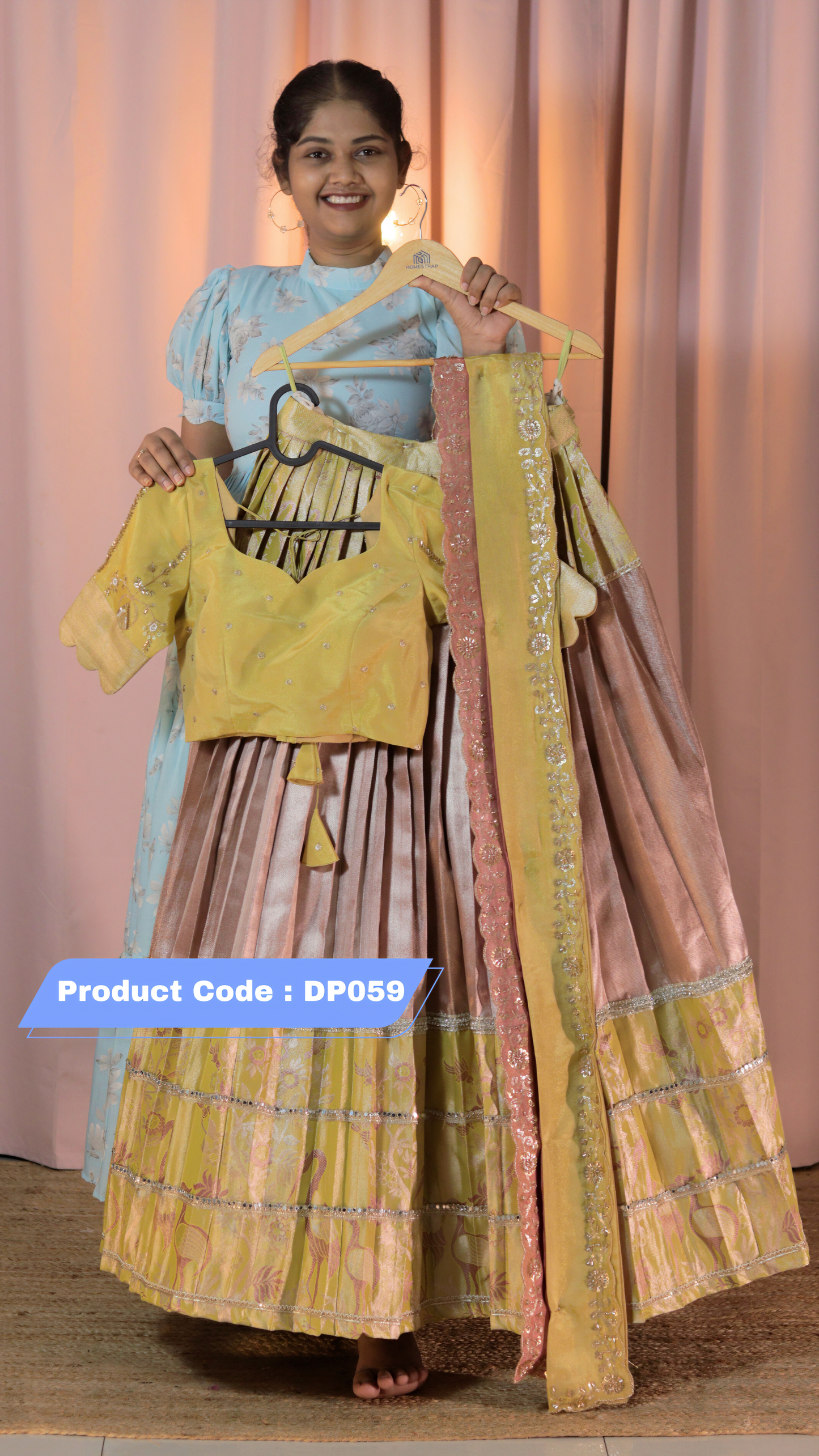 Premium Pattu Ready-Wear Half Saree