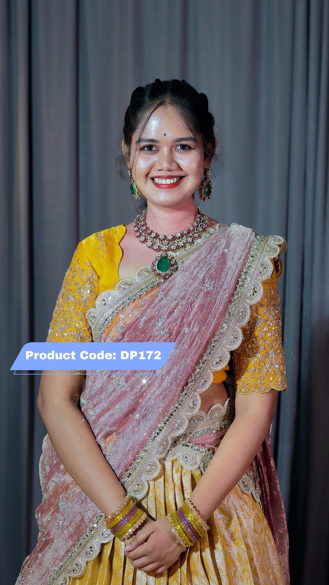 Premium Pattu Ready-Wear Half Saree