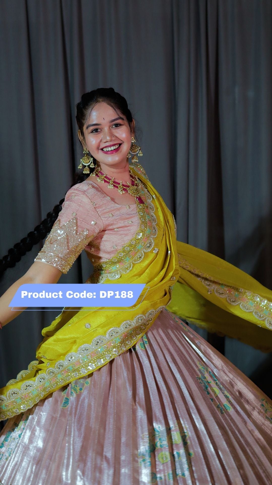 Premium Pattu Ready-Wear Half Saree