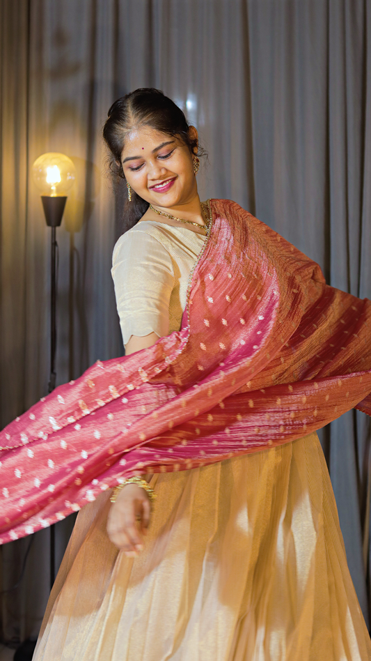 DP-D-017 – Two-Piece Anarkali Dress with Dupatta