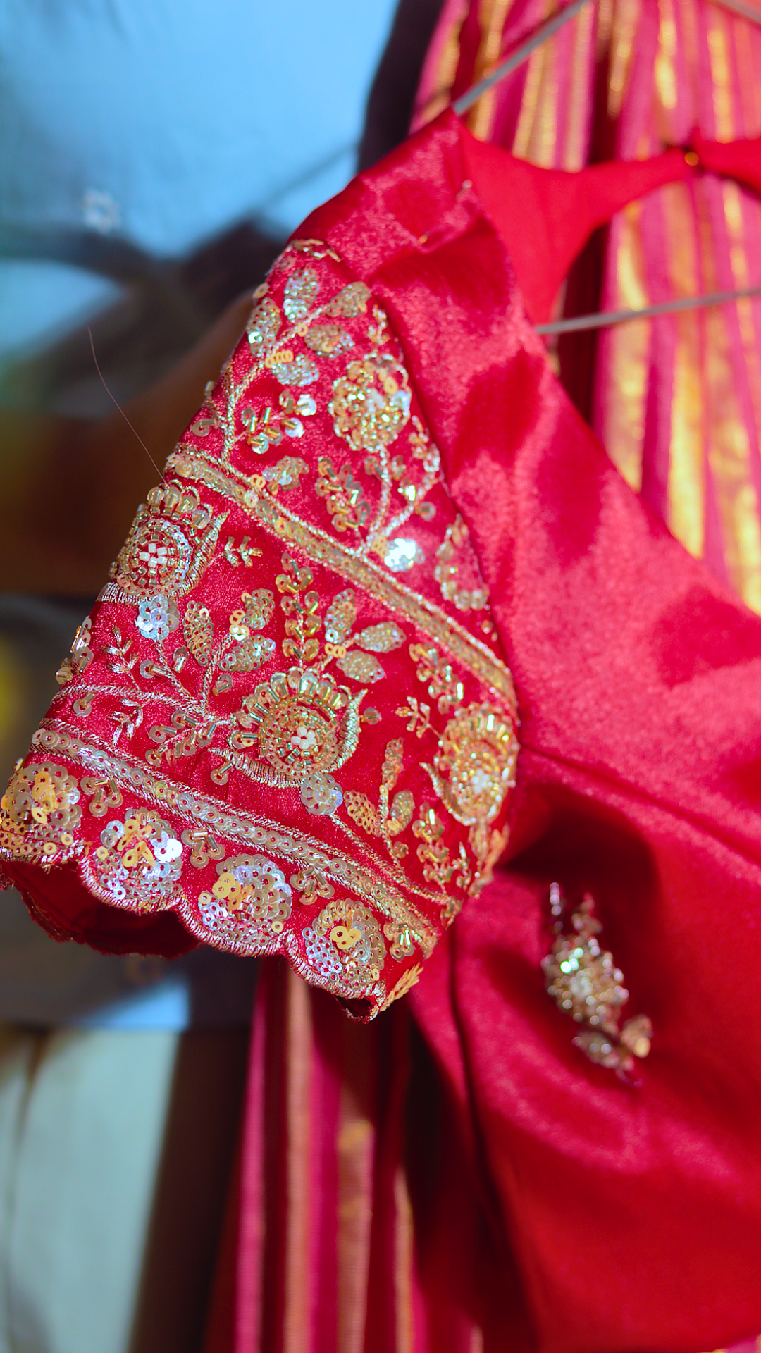 Pure Tissue Half Saree -Made to Order