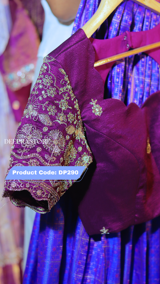 DP290 - Premium Kanchi Pattu Half Saree
