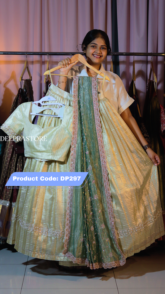 DP297 - Designer Half Saree