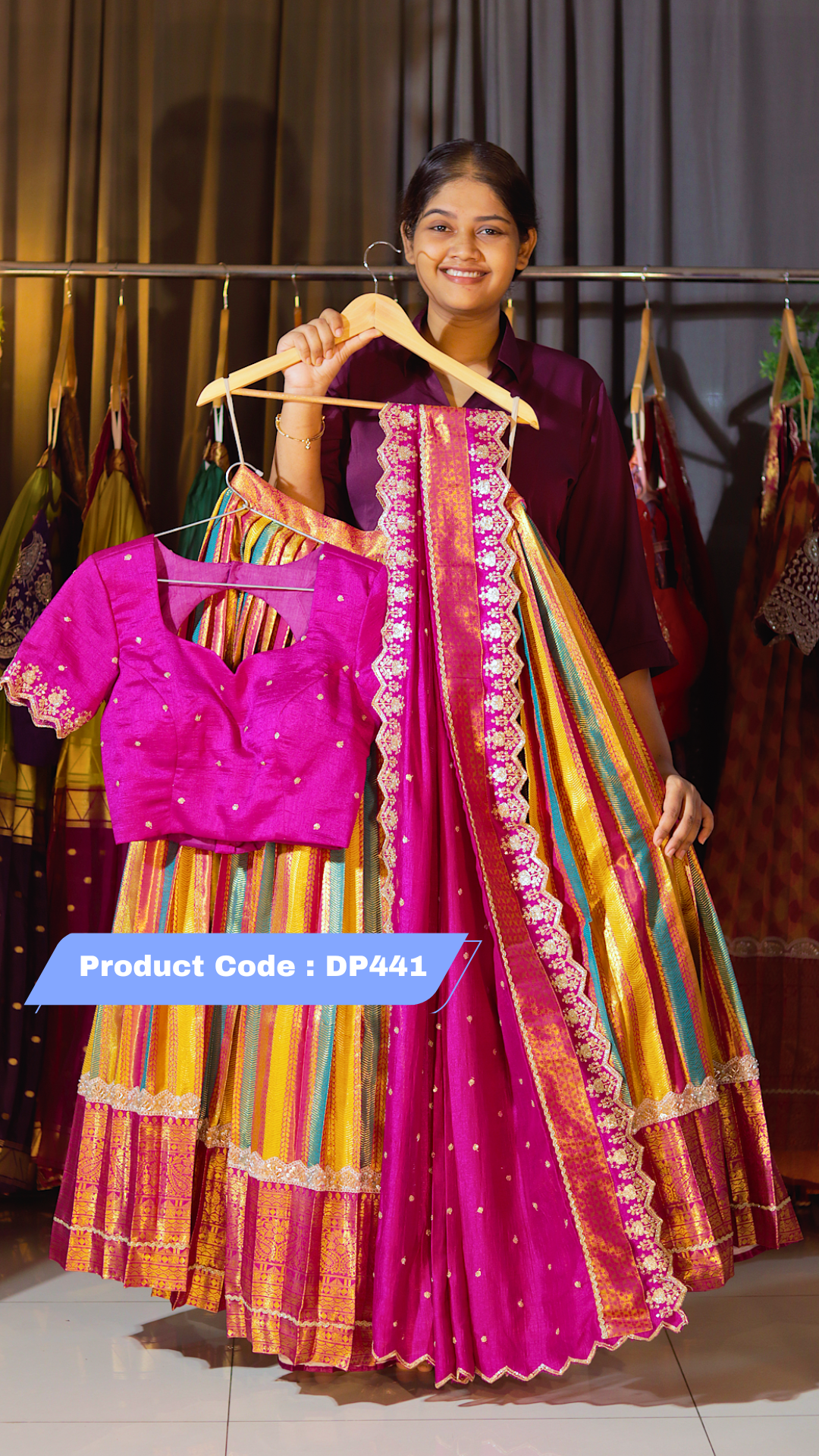 DP441 - FRIDAY FESTIVE SALE KANCHI PATTU