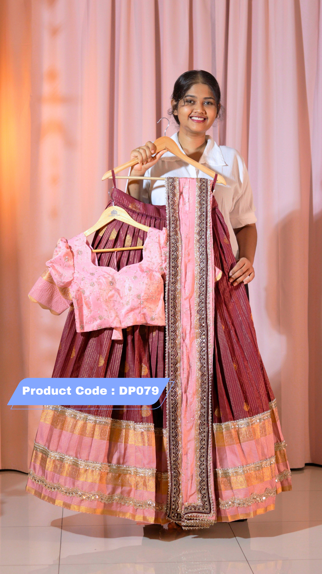 Premium Pattu Ready-Wear Half Saree