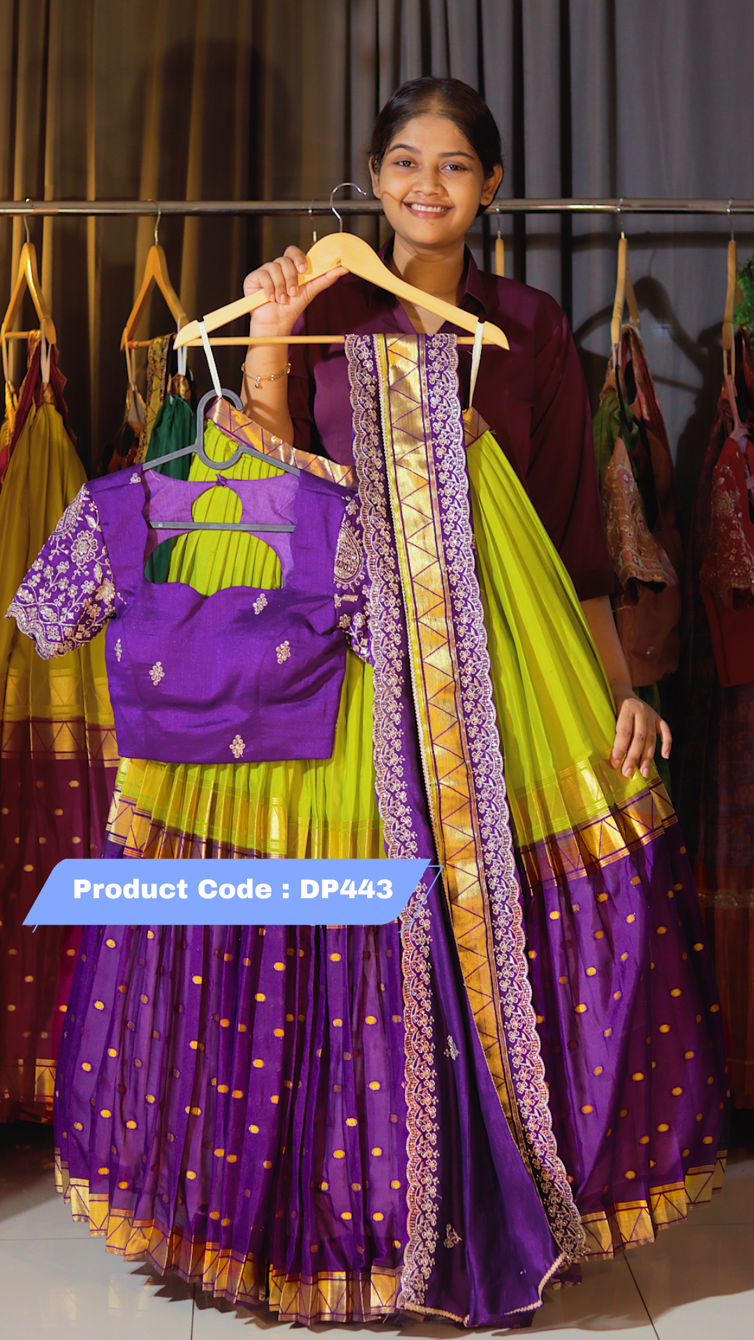DP443 - FRIDAY FESTIVE SALE KANCHI PATTU