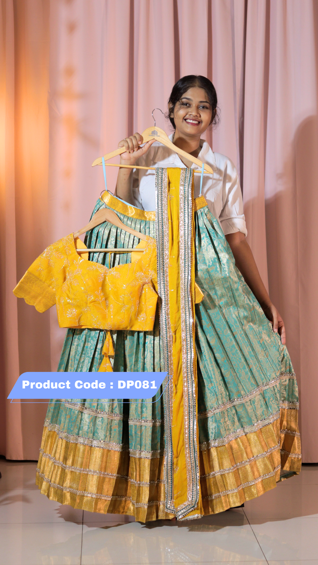 Premium Pattu Ready-Wear Half Saree