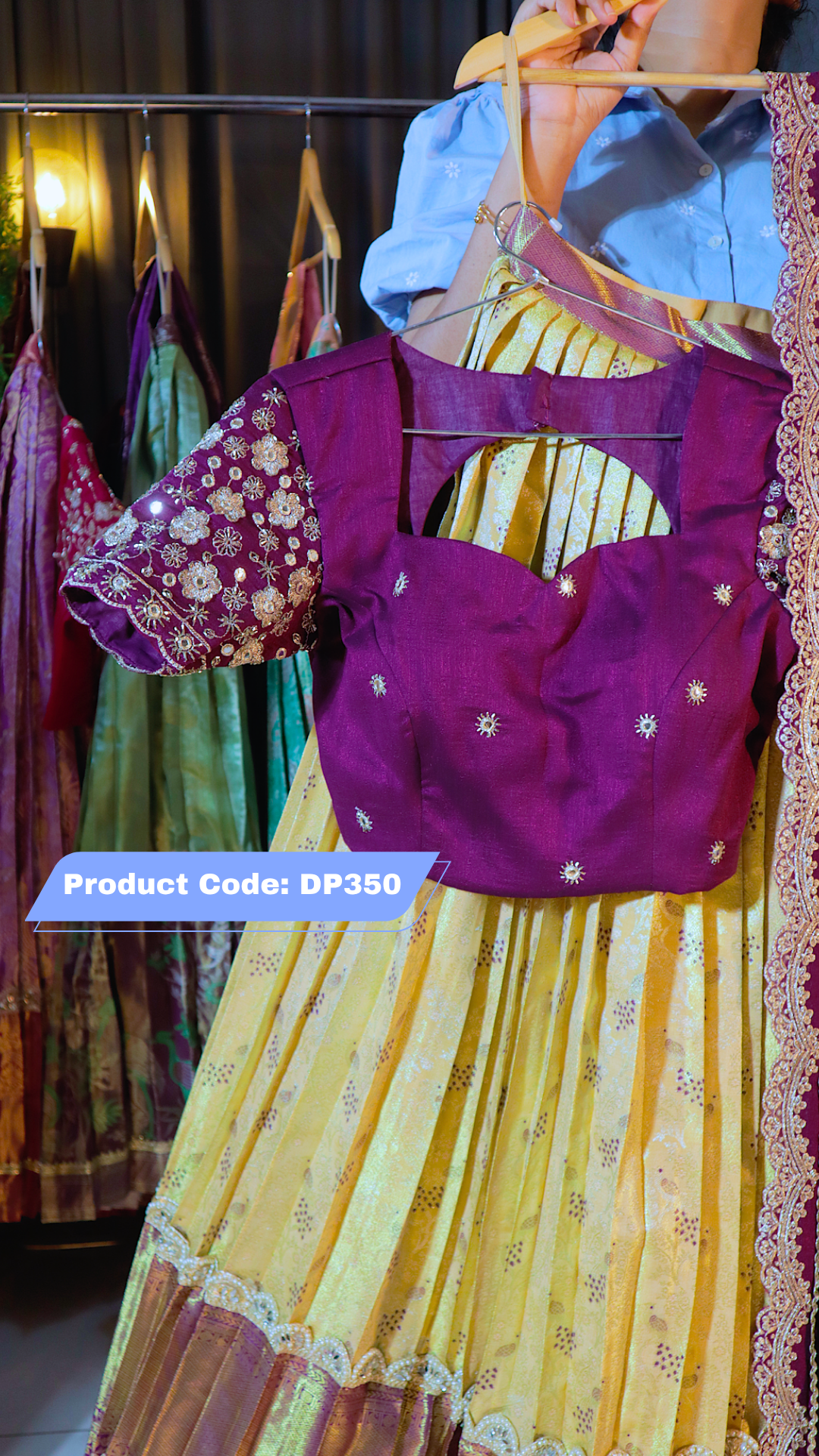 DP350 - Premium Half Saree
