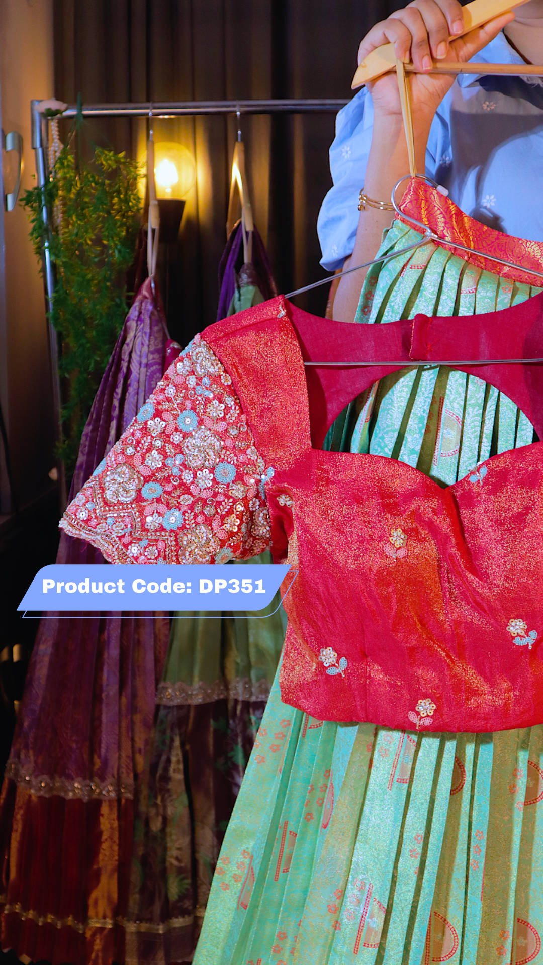DP351 - Premium Half Saree