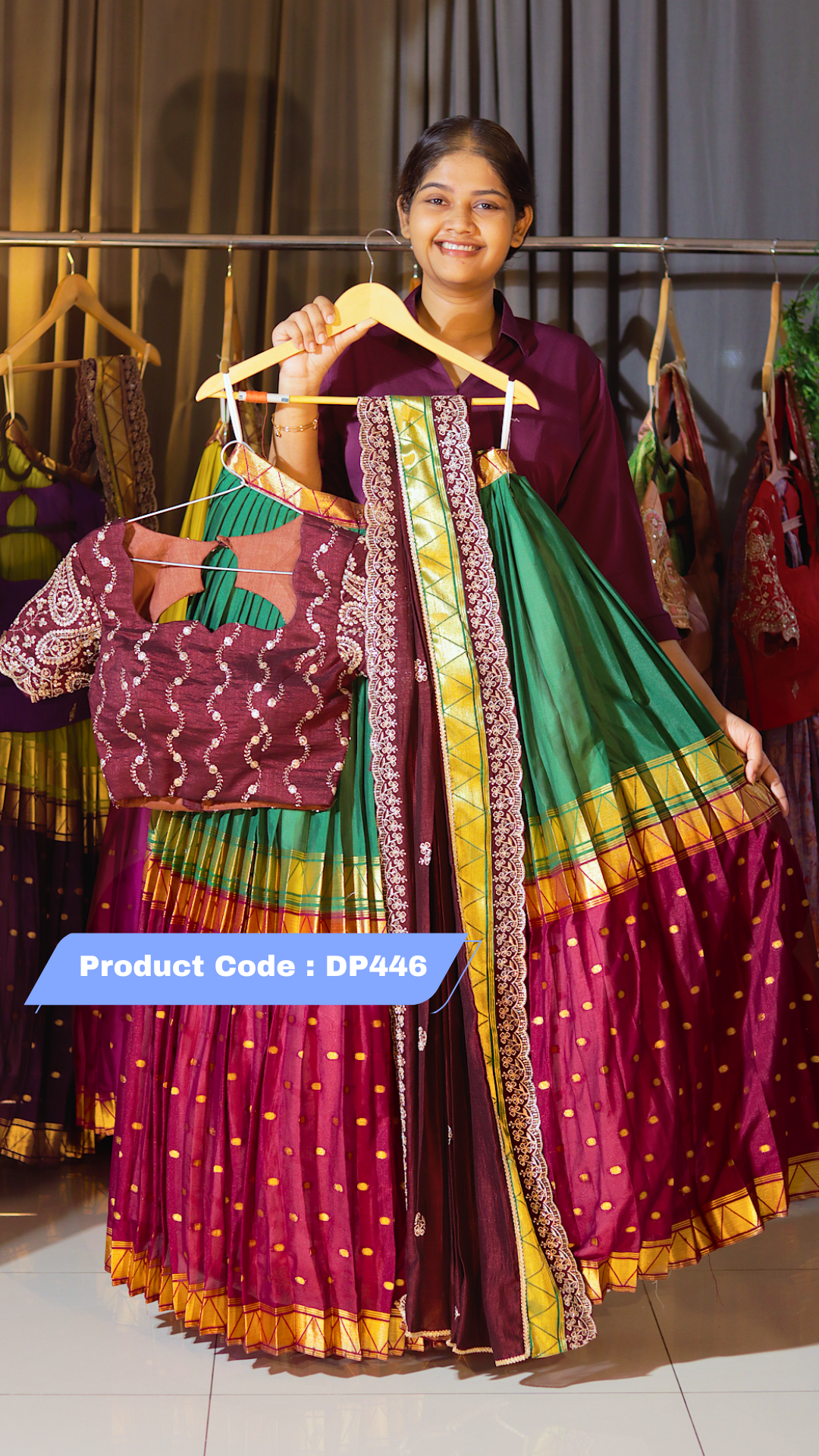 DP446 - FRIDAY FESTIVE SALE KANCHI PATTU