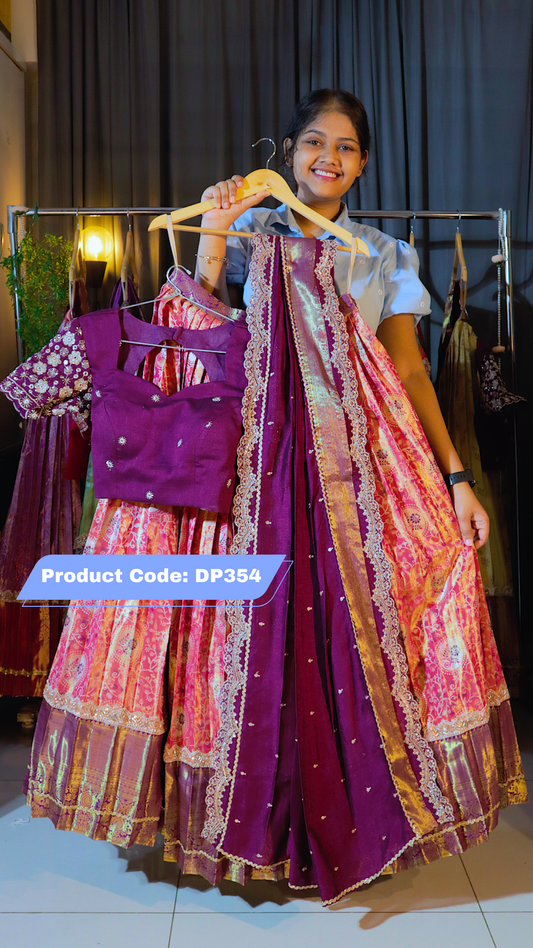 DP354 - Premium Half Saree
