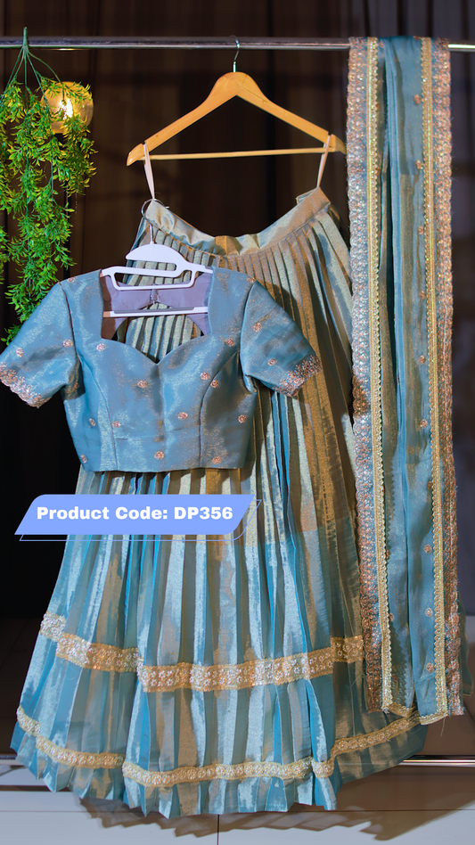 DP356 - Designer Half saree - Customization