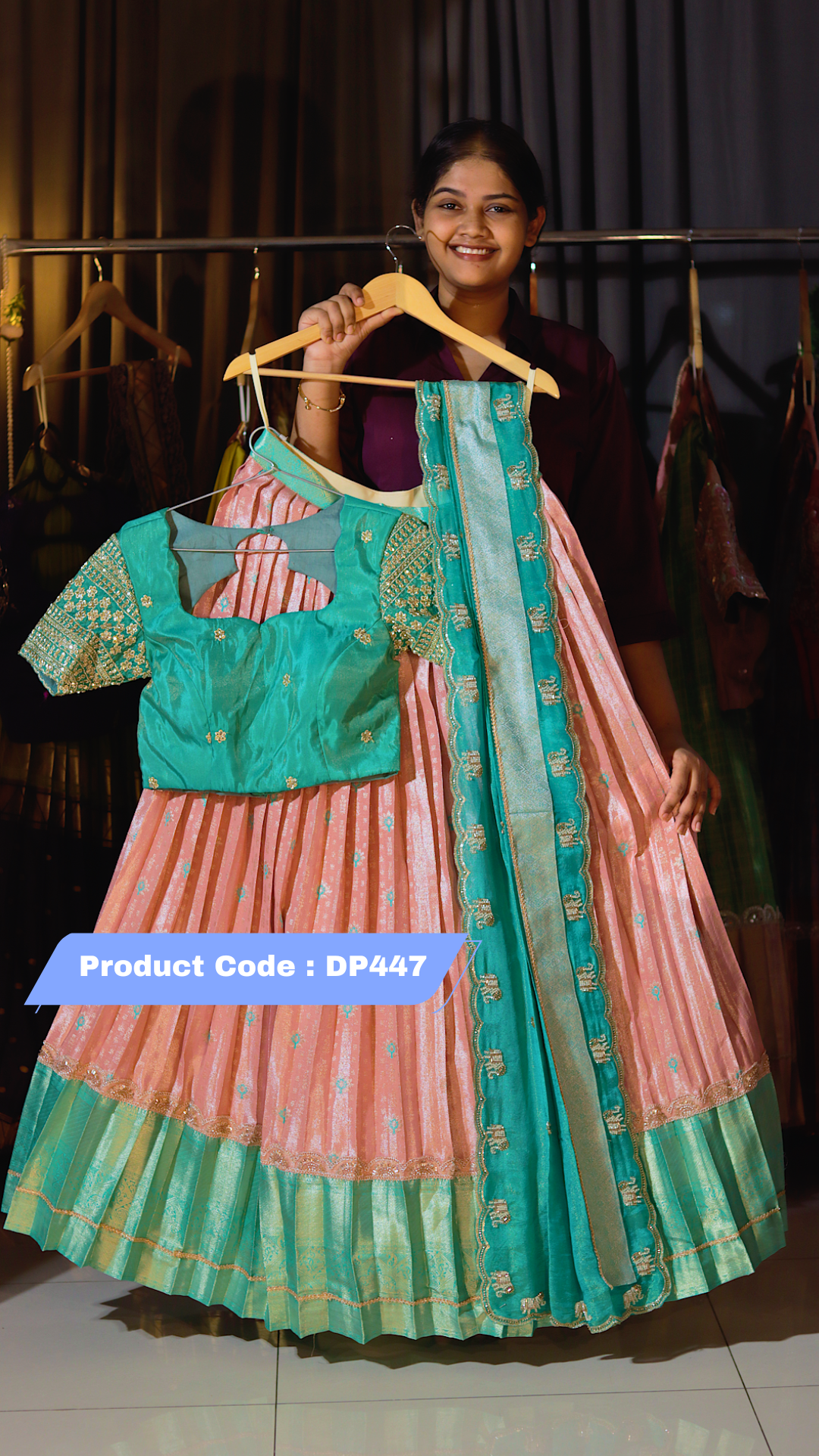DP447 - FRIDAY FESTIVE SALE KANCHI PATTU