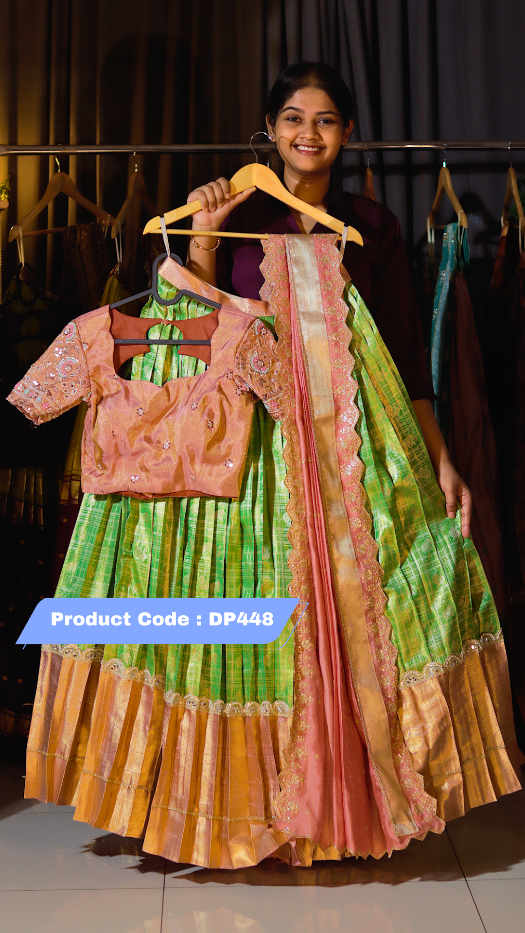 DP448 - FRIDAY FESTIVE SALE KANCHI PATTU