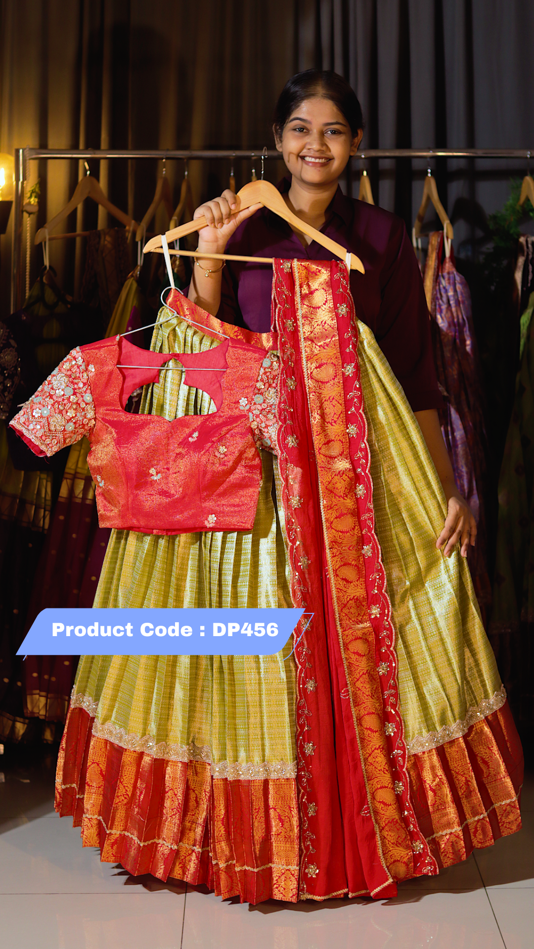 DP456 - FRIDAY FESTIVE SALE KANCHI PATTU