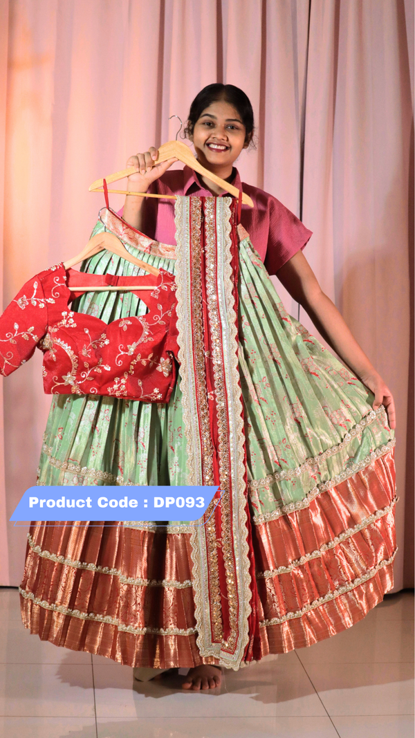 Premium Pattu Ready-Wear Half Saree