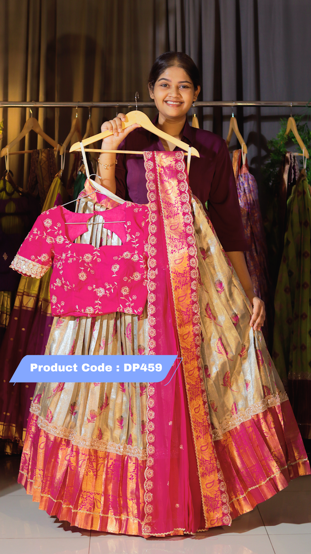 DP459 - FRIDAY FESTIVE SALE KANCHI PATTU