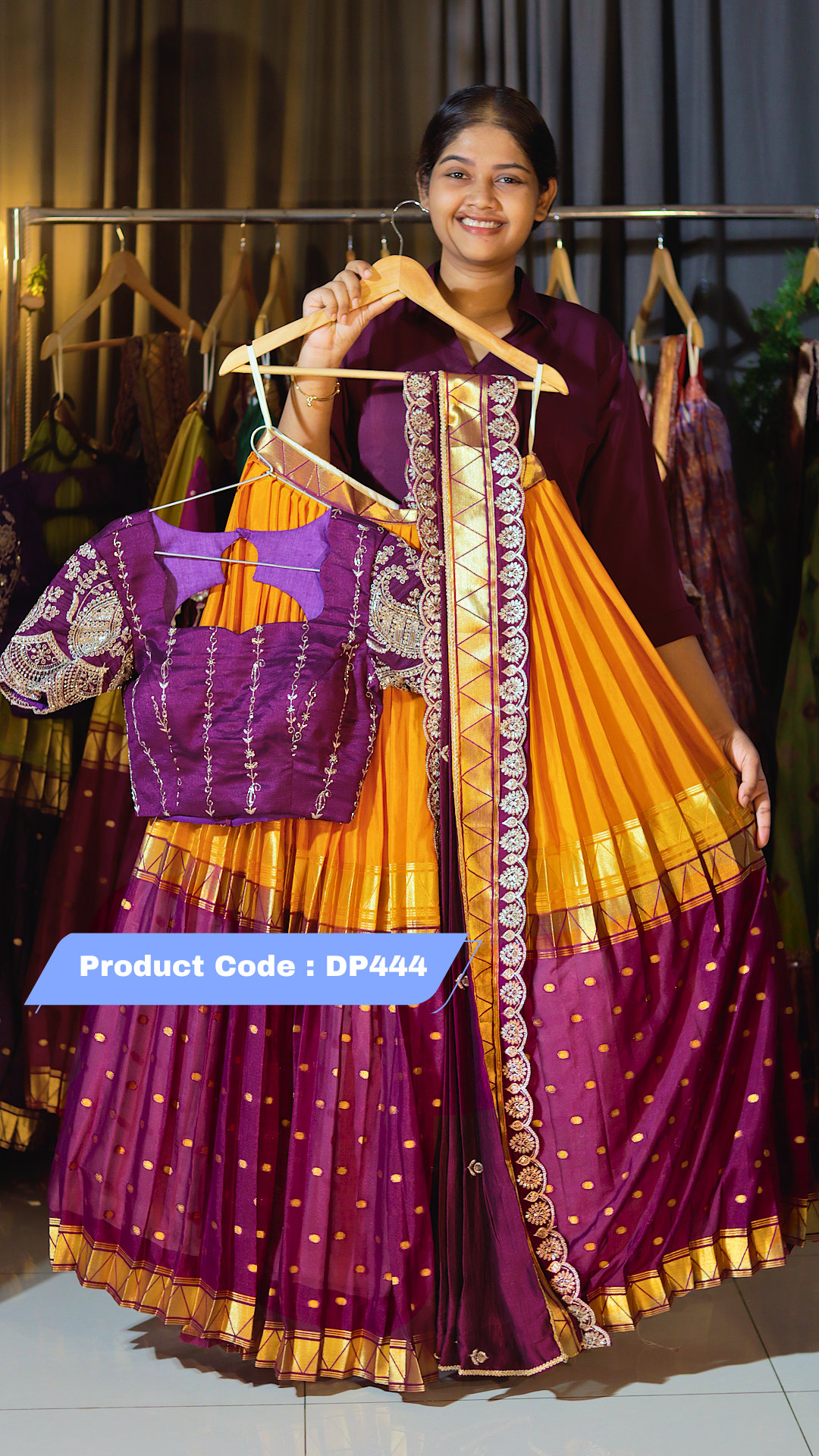 DP444 - FRIDAY FESTIVE SALE KANCHI PATTU