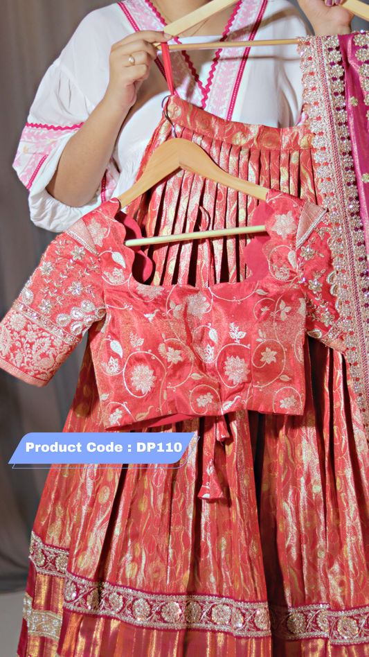 Premium Pattu Ready-Wear Half Saree