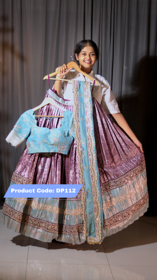 Premium Pattu Ready-Wear Half Saree