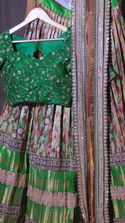 Premium Pattu Ready-Wear Half Saree
