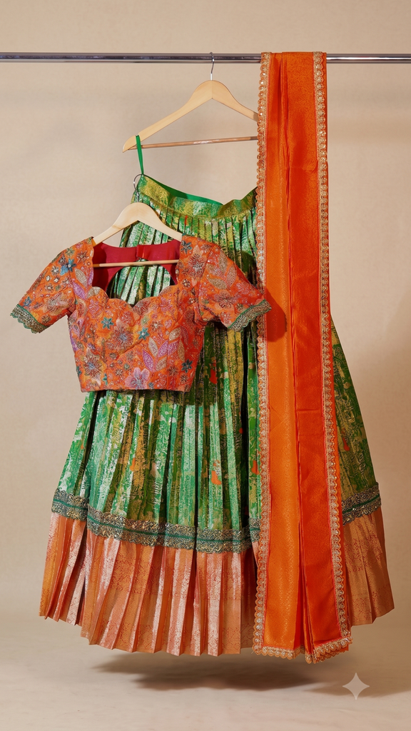 DP316 - Ready to Wear Half Half Sarees