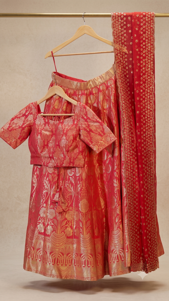 DP313 - Ready to Wear Half Half Sarees
