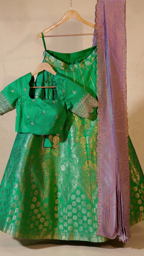 [DP312] DP312 - Ready to Wear Half Half Sarees