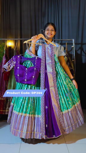 [DP344] DP344 - Premium Half Saree